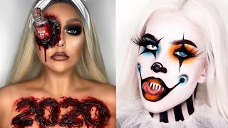 Best Halloween Tutorials Makeup Transformations 2020| Perfect DIY Face Art Compilation🤡