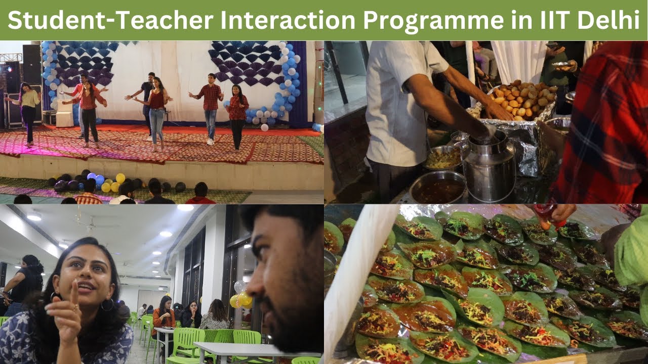 Student-Teacher Interaction Program in IIT Delhi || Vaibhav Chaudhary ...