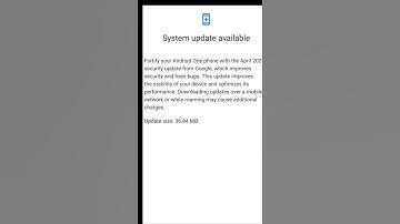 Mi A3 april 2021 new update rollout #shorts