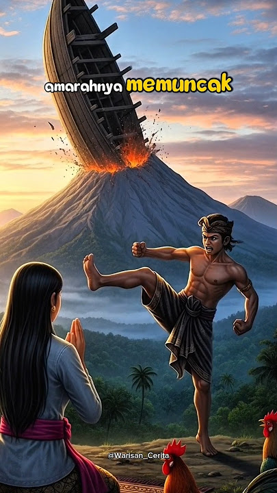 the legend of Sangkuriang #youtube #shorts