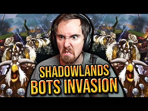Bots Taking Over Shadowlands! Asmongold Leads a Protest on Every WoW Server