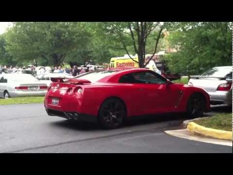 Red Nissan GTR