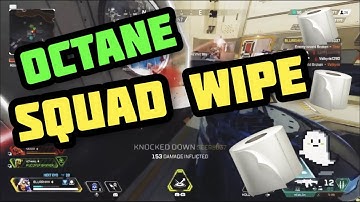 APEX LEGENDS OCTANE 1v3 SQUAD WIPE