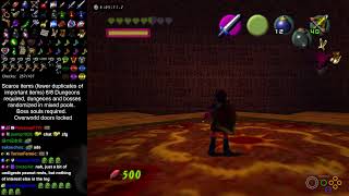 Ocarina of Time No Logic Randomizer (Retrying almost-impossible seed) screenshot 4