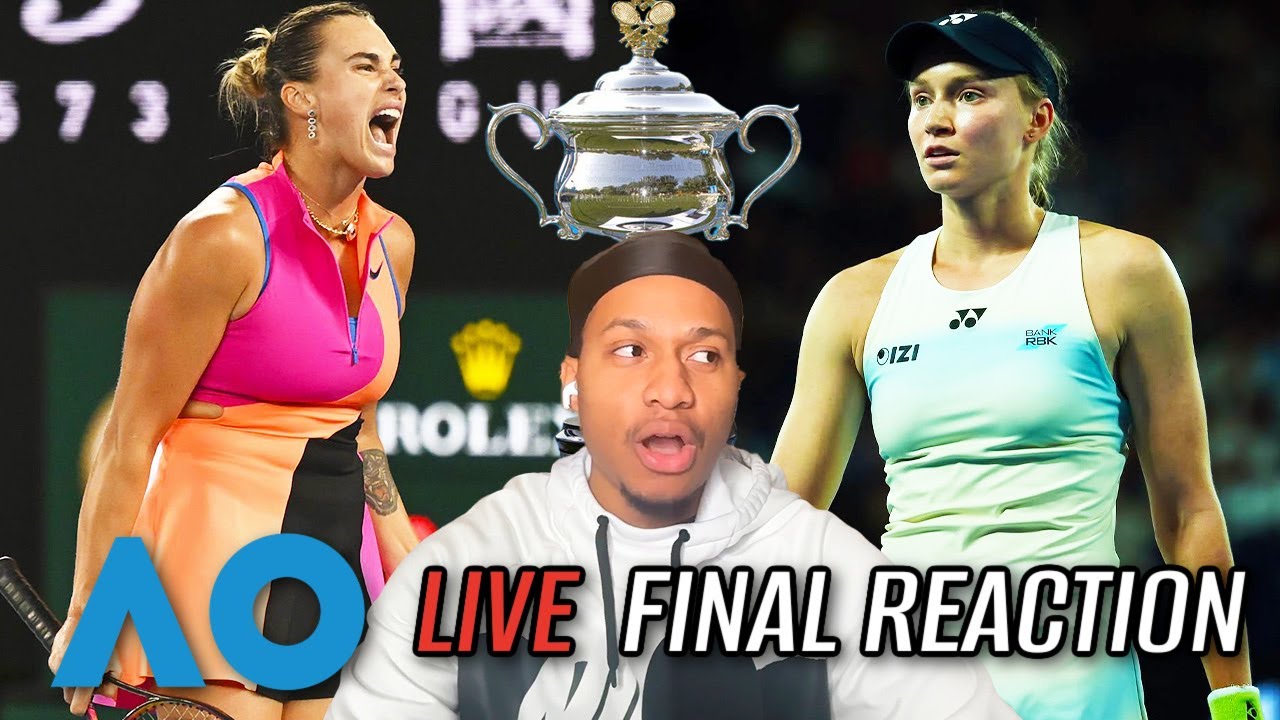 Sabalenka v Rybakina | Aus Open '26 Final LIVE Watchalong - YouTube