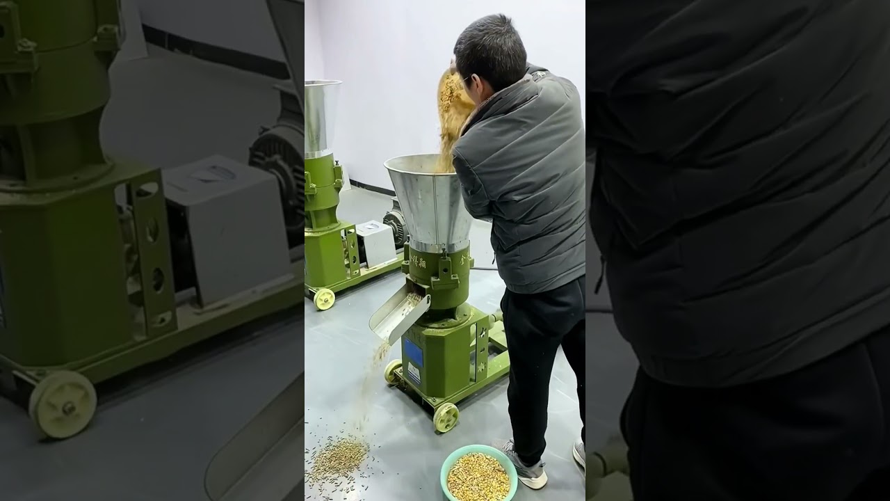 Any plant fiber can be made into feed