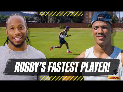 Is carlin isles or angelo davids rugby's fastest player?