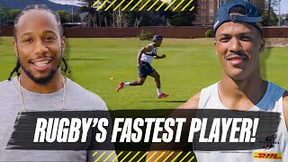 Is Carlin Isles or Angelo Davids Rugby's Fastest Player?