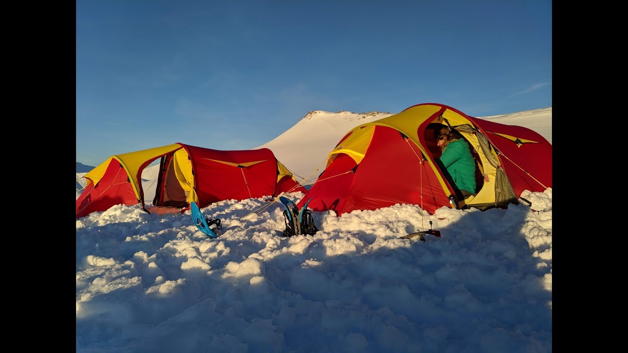 Winter Backpacking trip Plateau D'Emparis 2018