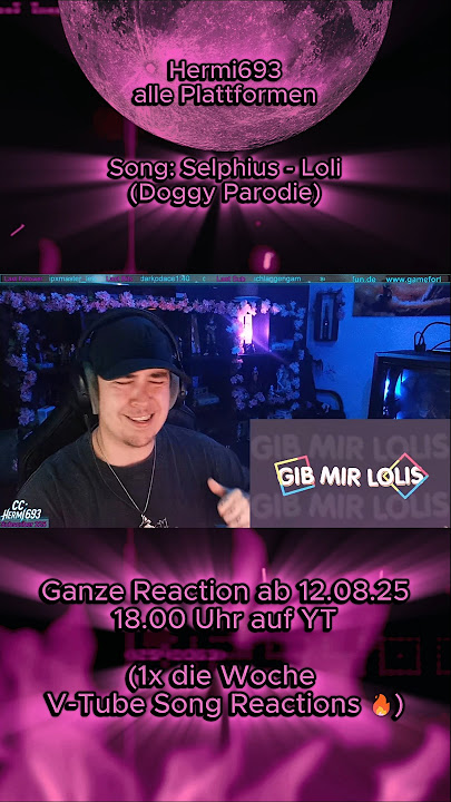 Gib mir WAS??? | Selphius - Loli (Doggy Parodie) | Hermi693 Reaction #vtuber #cover #shorts