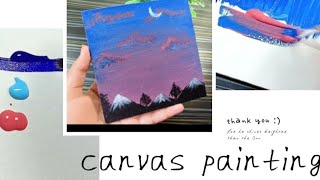 acrylic painting ideas on canvas#painting ideas#art