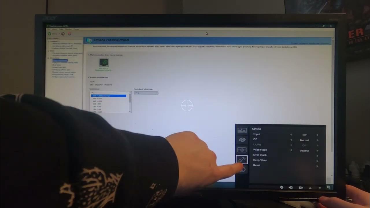 Acer XB241H How To Change Input In OSD Menu YouTube