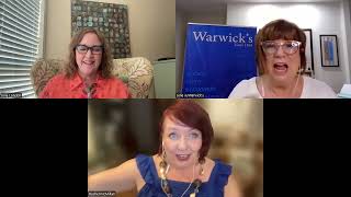 Julia London discussing NICE WORK, NORA NOVEMBER w/Rachel McMillan @Warwicksbooks