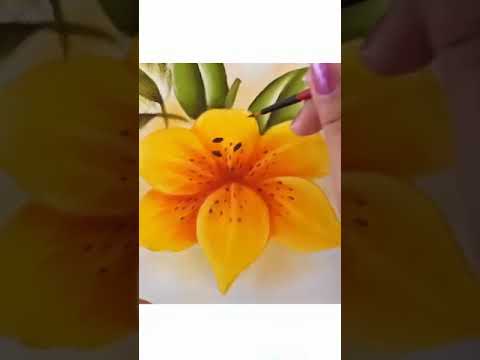 Pintura Fácil Cómo Pintar Flores