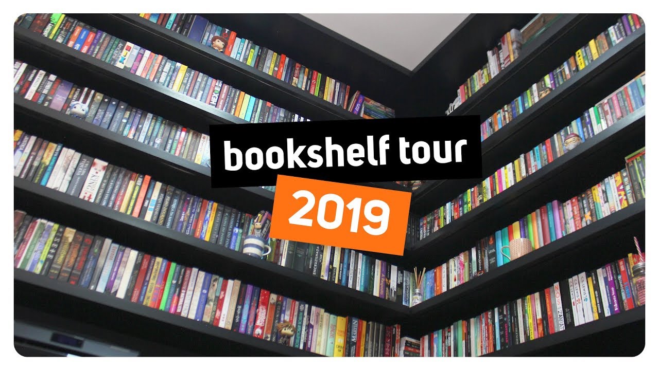 BOOKSHELF TOUR 2019 | Tour pela estante | Geek Freak
