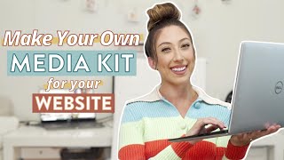 How To Create A Media Kit On Your Website For Brands Step By Step Walkthrough Tutorial Using Zyro