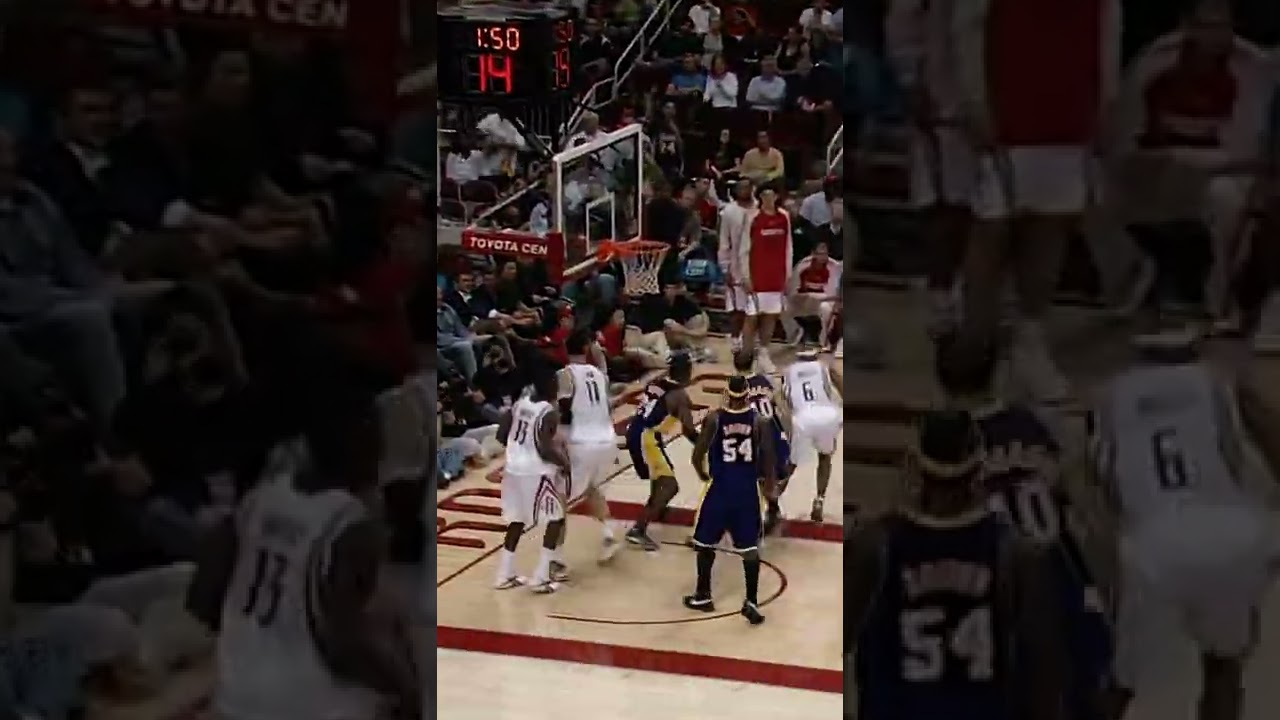 Kobe Bryant Dunking On Yao Ming 
