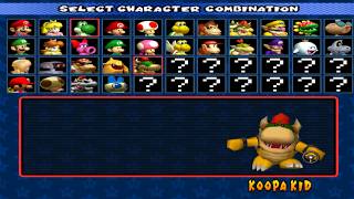 Koopa Kid Gameplay - Mario Kart Double Dash Retro Track GP | Custom Track Preview