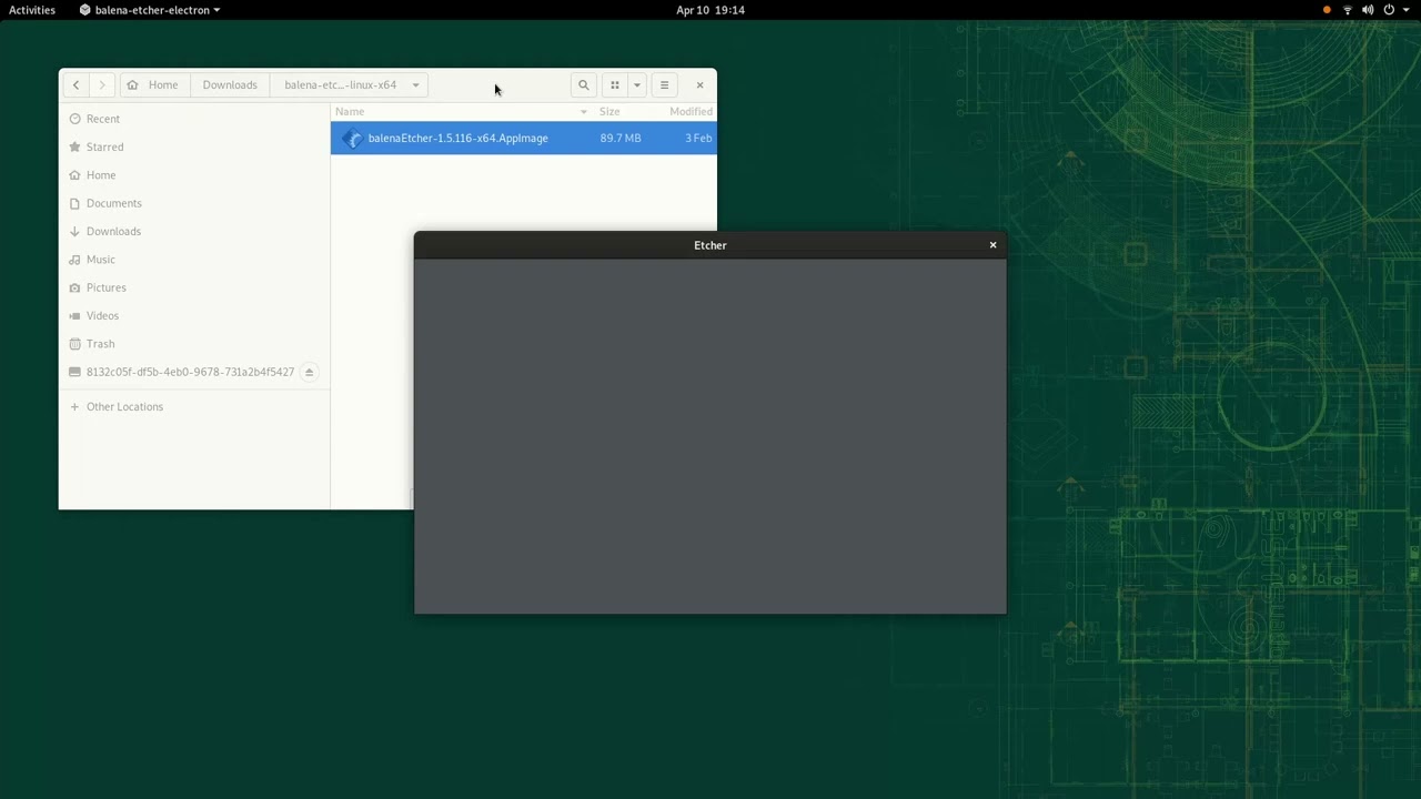 write openSUSE Leap 15 2 GNOME Live x86 64 Media iso on SSD