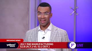 U.s. Manufacturing Prices Fall In July Ism