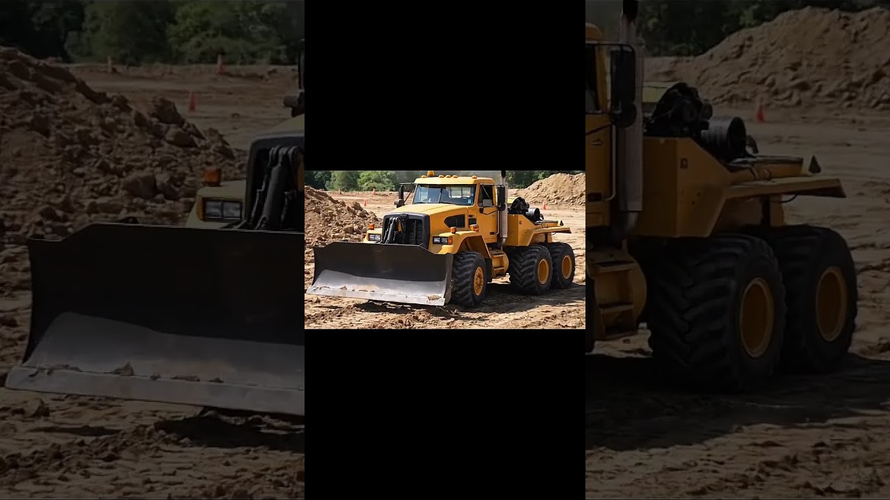 Fusion Truck and Bulldozer 
