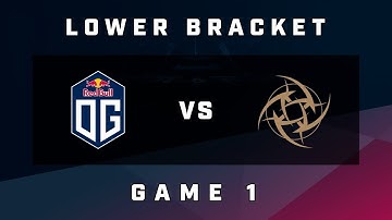 [ESL ONE KATOWICE] OG vs Ninjas in Pyjamas - Game 3 - Playoffs