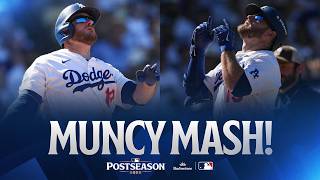 Max Muncy swats the 17th Postseason homer of his career to extend the Dodgers’ lead | MLB Highlights