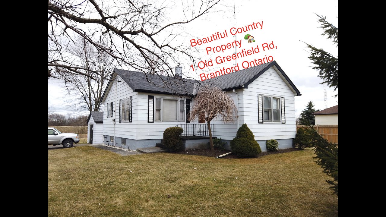 1 Old Greenfield Rd, Brantford Ontario. Beautiful Country property