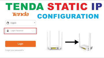 How to setup Tenda router static ip address