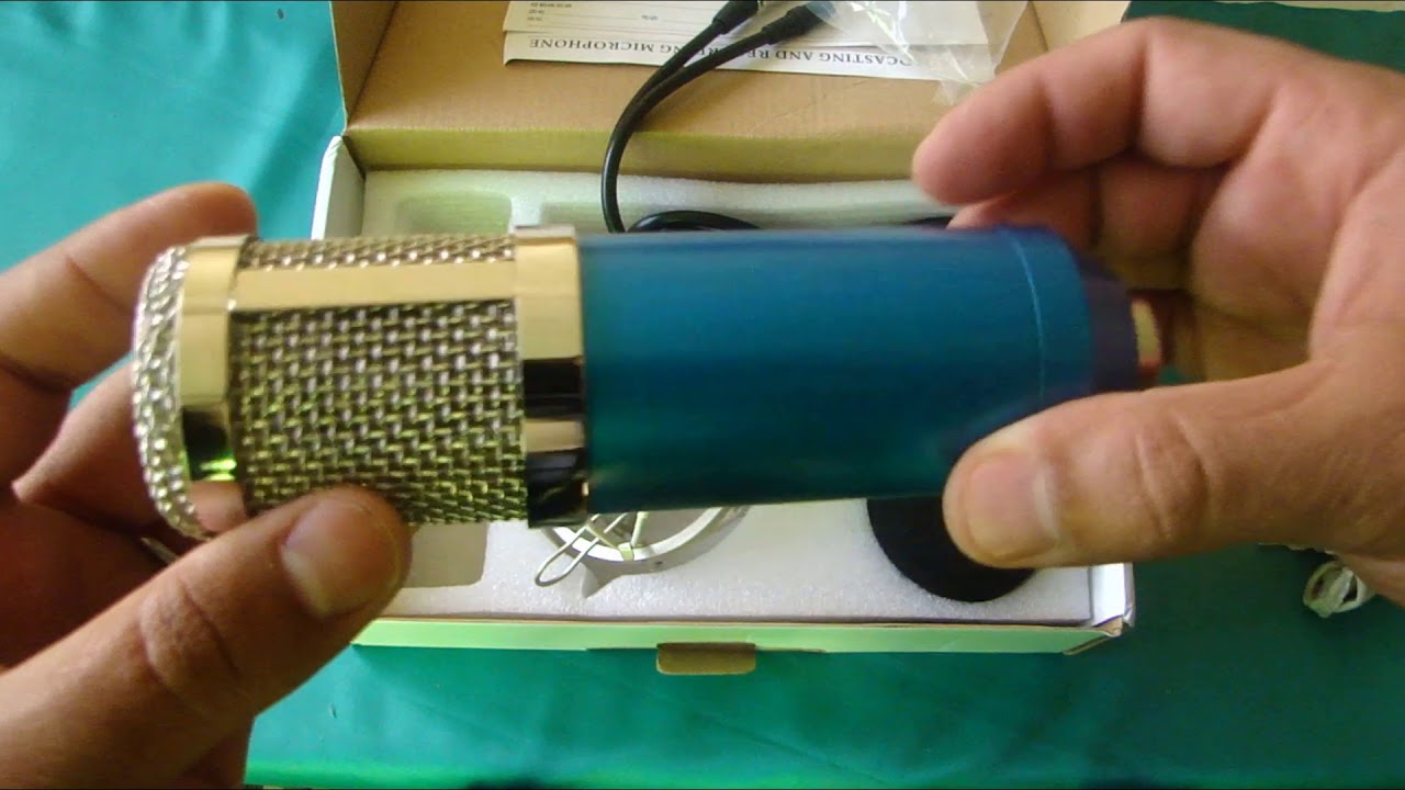 Condenser Microphone Karaoke, PC recording Microphone