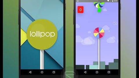 How to get android 5.0 lollipop easter egg