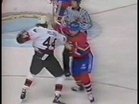 Mike Peluso vs Lyle Odelein Feb 20, 1993