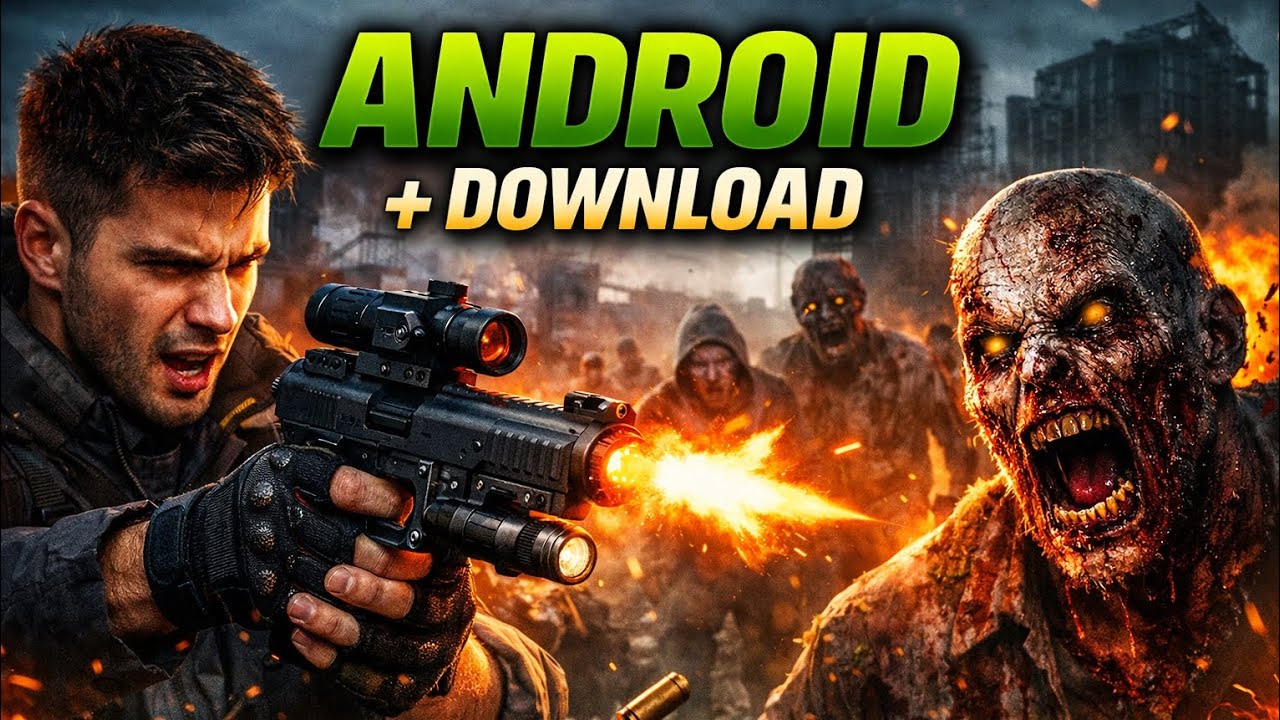 🔥 Zombie Apocalypse Android Gameplay | High Graphics + Free Download ...