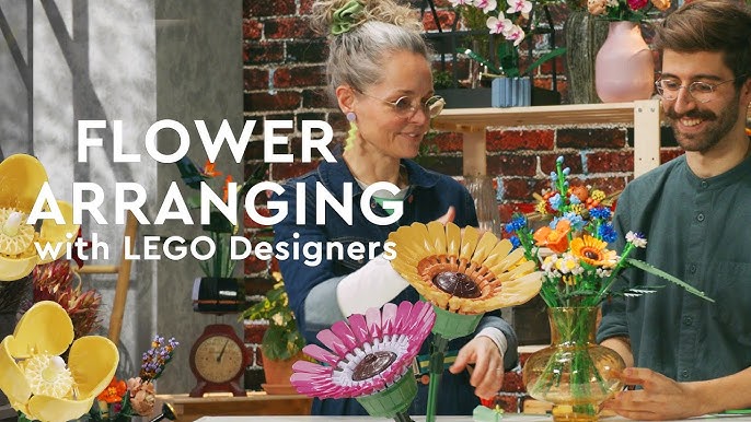 LEGO Flower Bouquet, LEGO Botanical Collection Designer Video