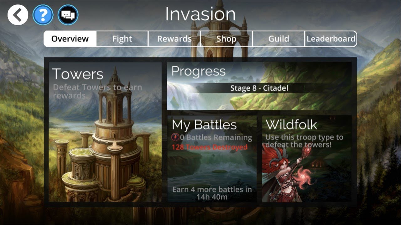 Gems of War | Wildfolk Invasions week of Nov 25-Dec 1, 2019