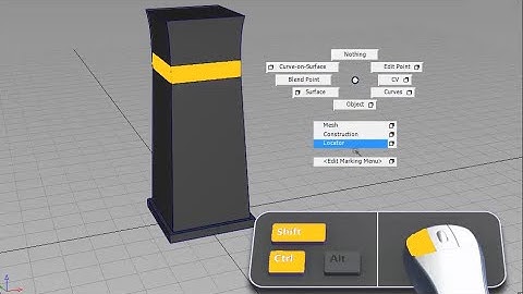 Autodesk Alias Basic Tutorials | F2 9 Marking Menus | MS3D
