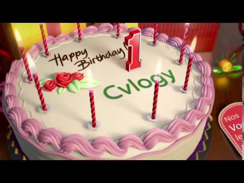 Cvlogy 1er anniversaire