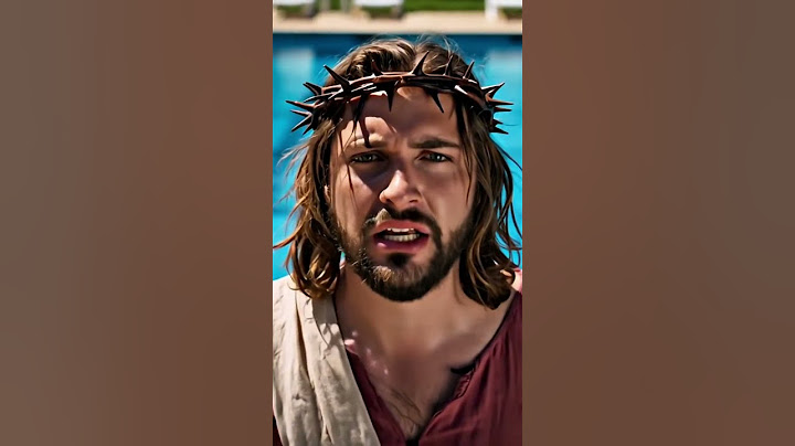 Jesus caiu na piscina