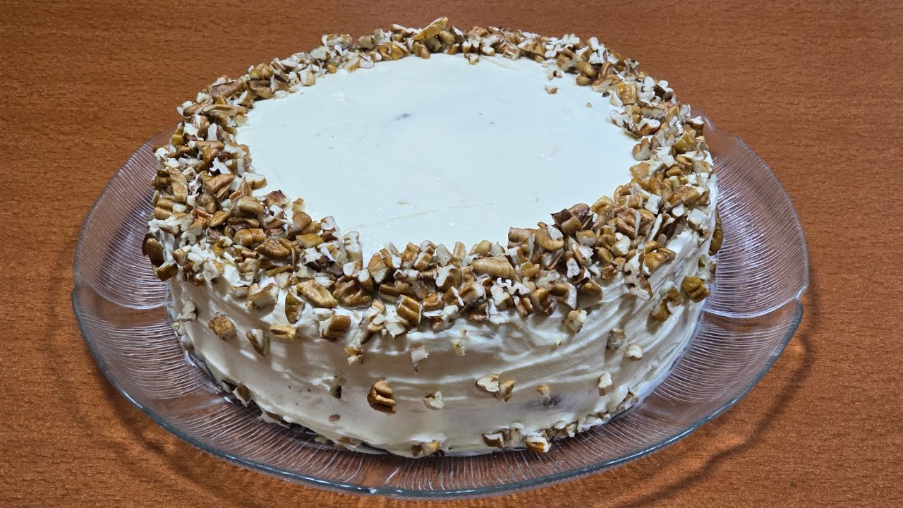 Κέικ καρότου 🥕‼️- Carrot cake 