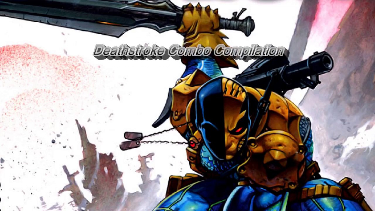 Injustice: Gods Among Us - Deathstroke''s Combo Compilation (Better Quality)