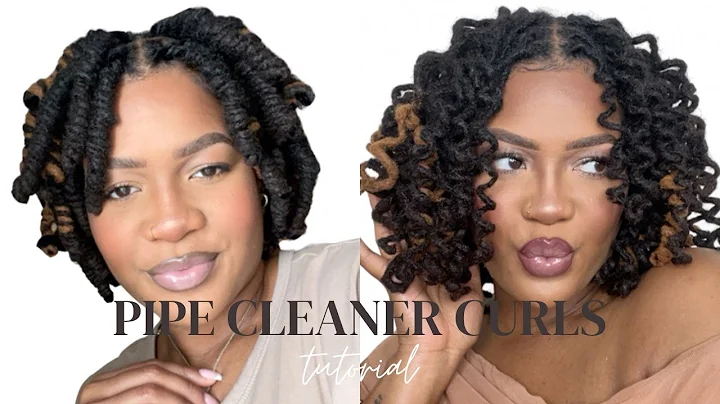 Pipe Cleaner Curls on Locs Tutorial