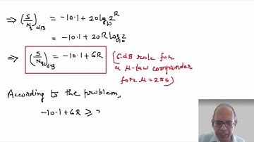 Digital Communication: Problems on Quantization (Part4/4) | Dr. Kamlesh Gupta | Engineering and Arts