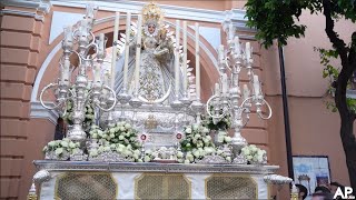 Procesión de la Virgen de ARACELI con las CIGARRERAS 2024 | Glorias de Sevilla