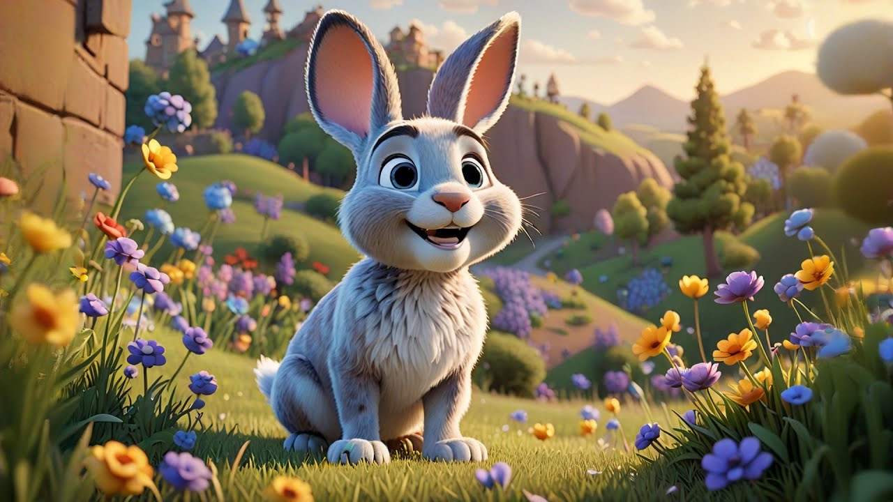 Rufus the Running Rabbit | Animal Action Song for Kids | Fun Nursery ...