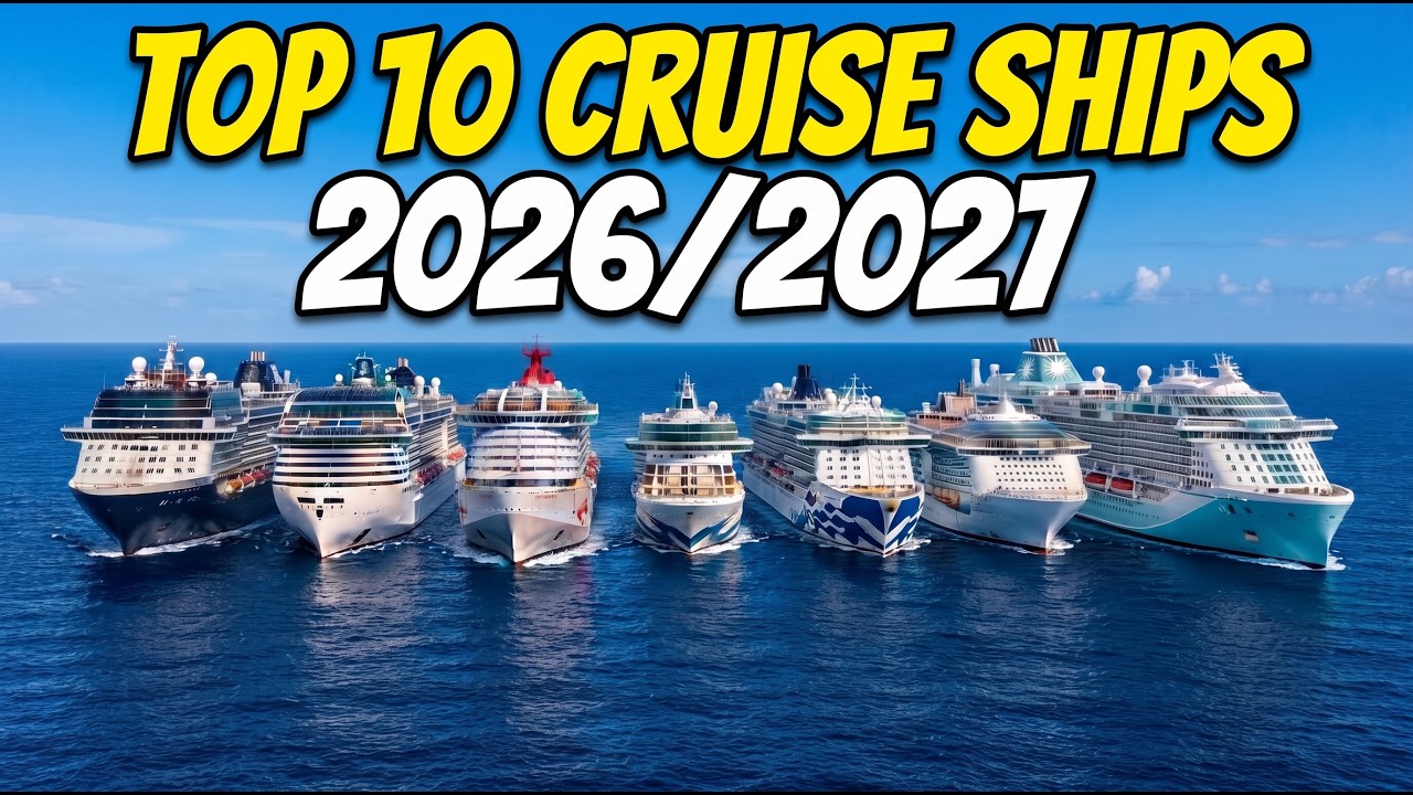 BEST Cruise Ships for First-Time Cruisers in 2026 & 2027 — Ranked!