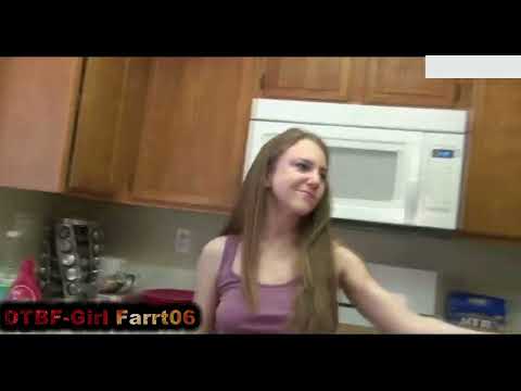 Girl Farts In Kitchen