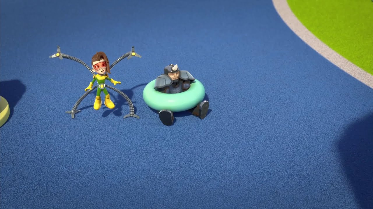 Spidey and Friends Doc Ock shrinking