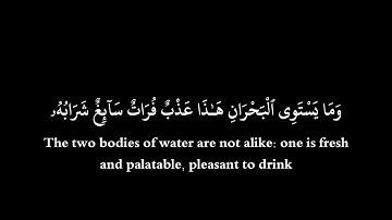 كروما قرآن~وما يستوي البحران هذا عذب فرات سائغ شرابه..|بصوت القارئ الشيخ محمد أيوب رحمه الله