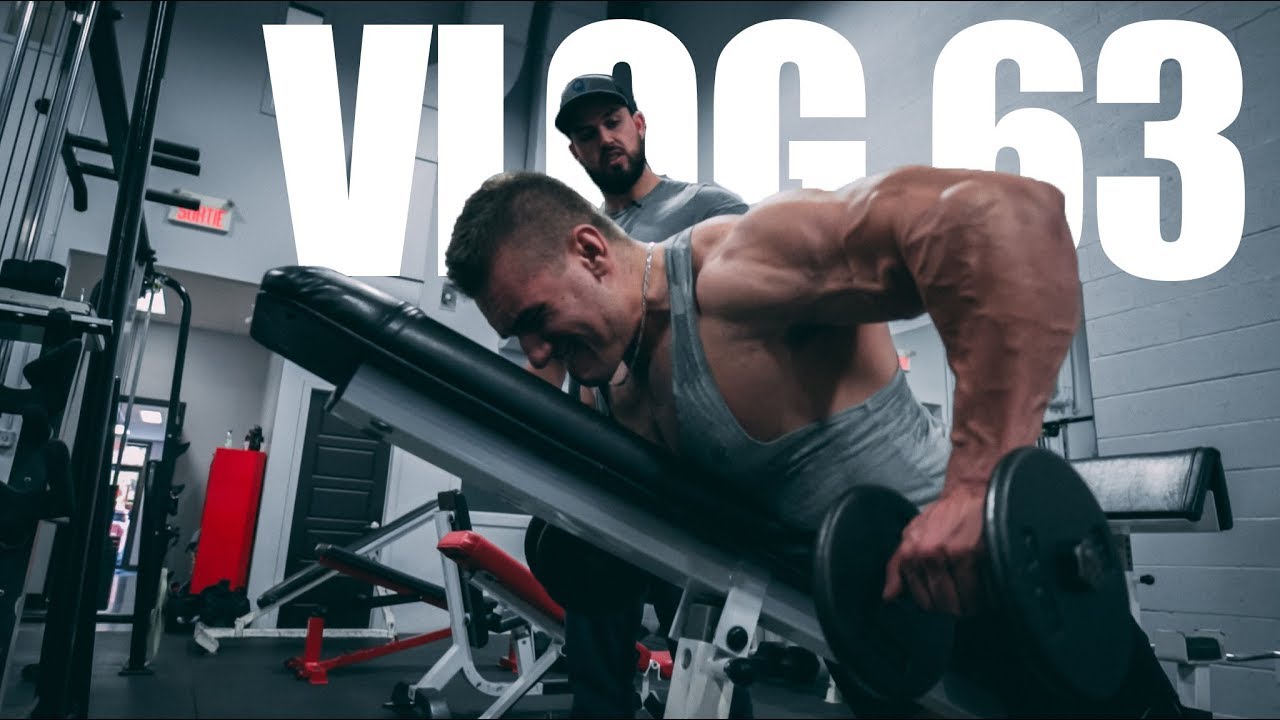 INSANE BACK WORKOUT AVEC SIMON DUCHARME IFBB PRO | VLOG 63 montreal canadiens