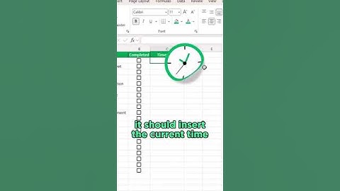 Unlock the SECRET to Easy AI Timestamping in EXCEL #excel #likeexcel #exceltips